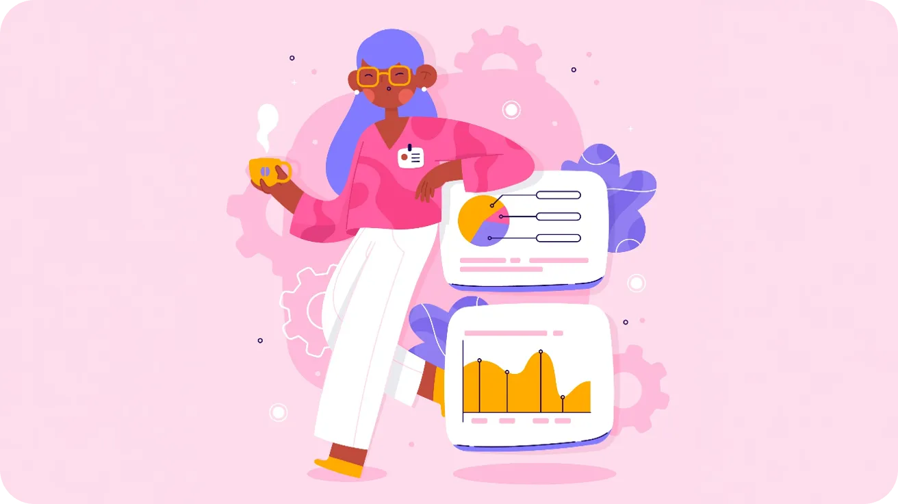 imagen que muestra una persona tranquila porque mide indicadores de marketing digital